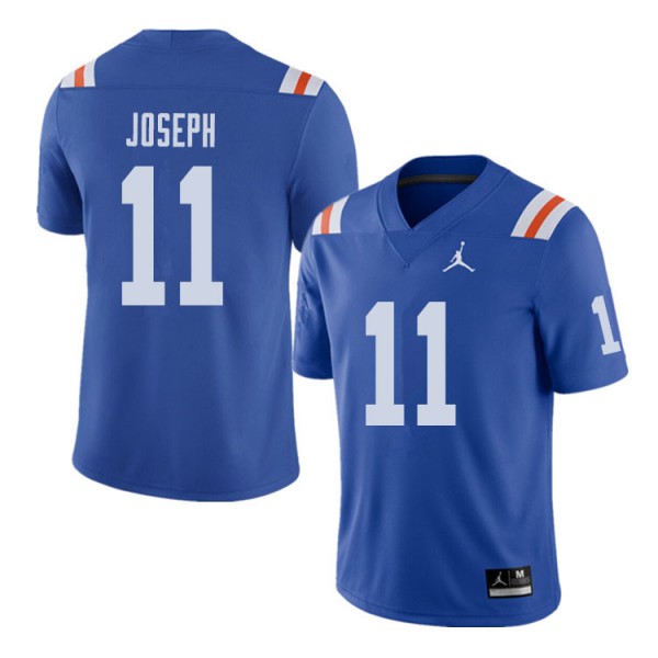 Jordan Brand Men #11 Vosean Joseph Florida Gators Throwback Alternate College Football Jersey
